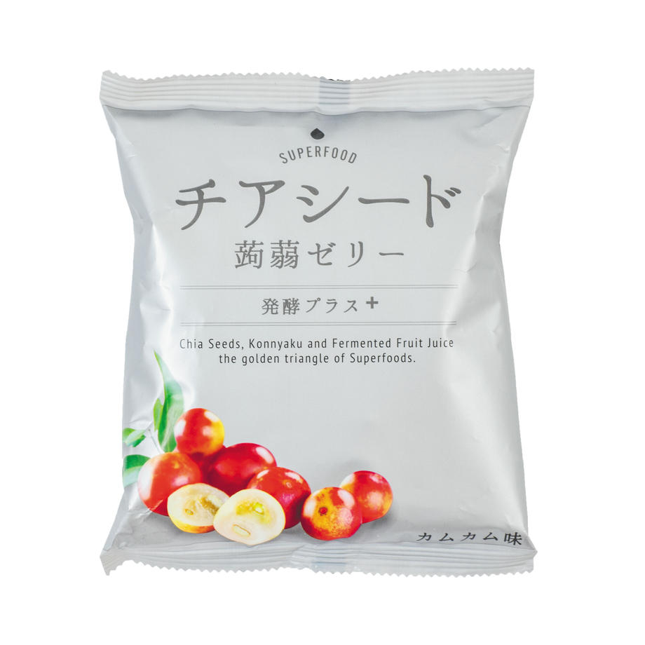 チアシード蒟蒻ゼリー発酵プラス　カムカム味