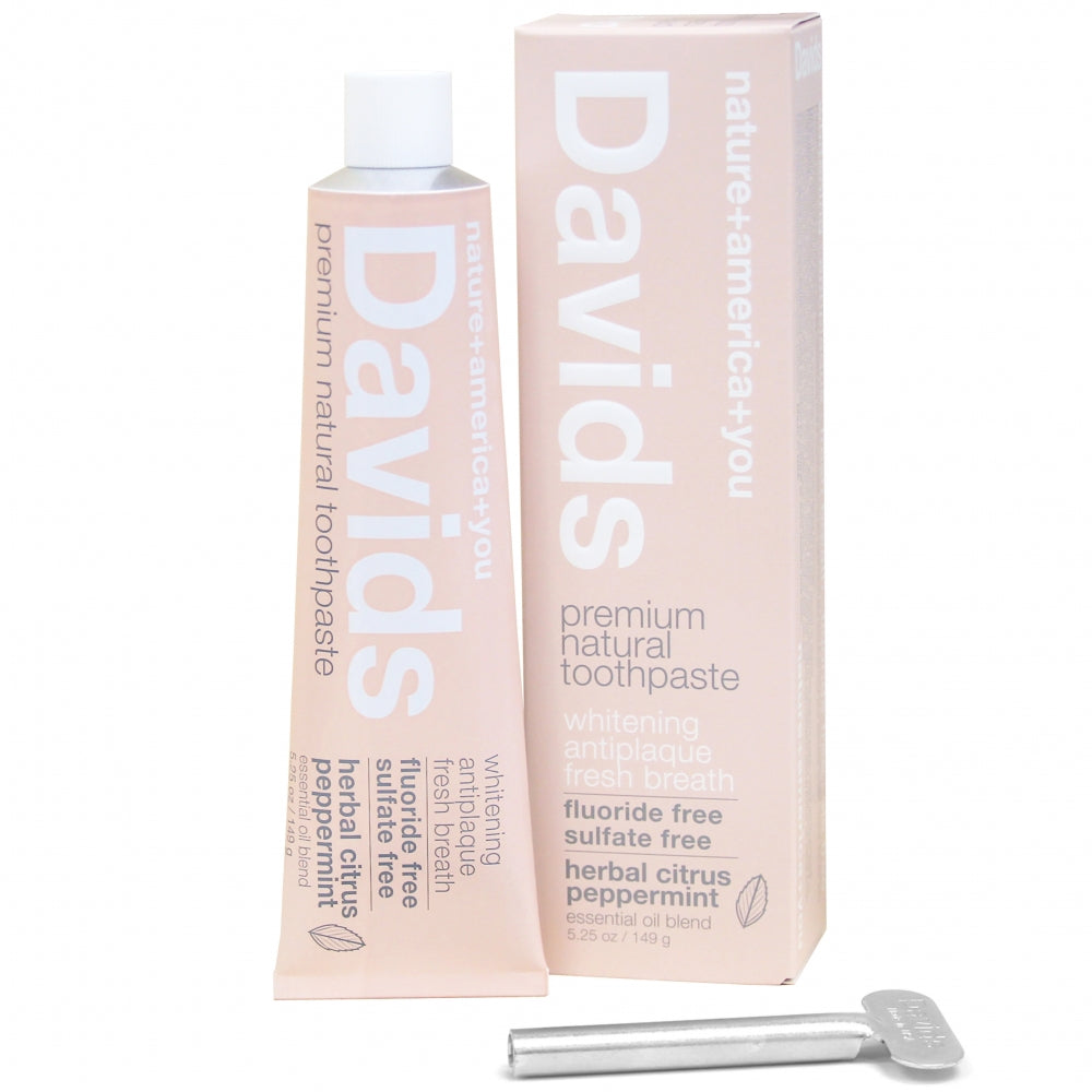 Davids ホワイトニングトウースペースト（ハーバルシトラスミント）