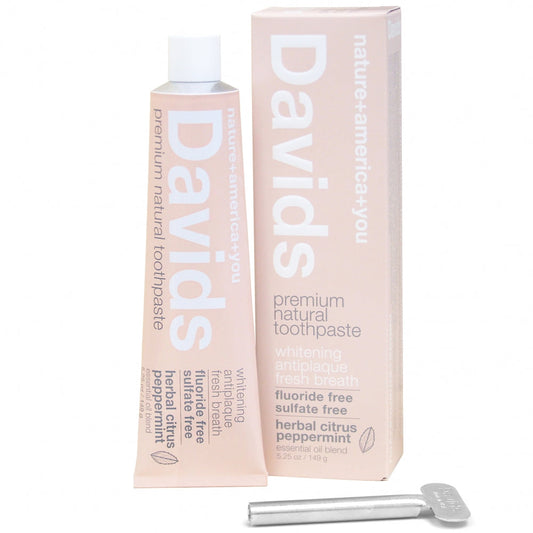 Davids ホワイトニングトウースペースト（ハーバルシトラスミント）
