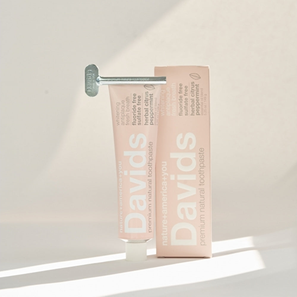 Davids ホワイトニングトウースペースト（ハーバルシトラスミント）