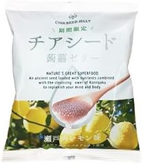 チアシード蒟蒻ゼリー 瀬戸内レモン味