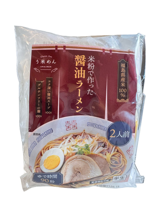 う米めん醤油ラーメン